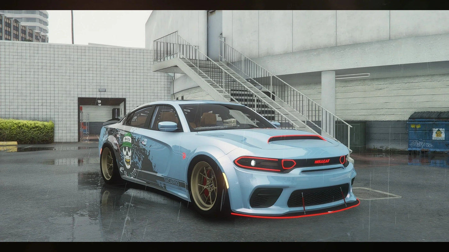 2020 Dodge charger HellKizzy (5 Liveries) | Potato Mods