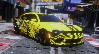 2022 Dodge Charger Scatpack Magic Outside 305 (Animation Sunroof) | Playa Customs