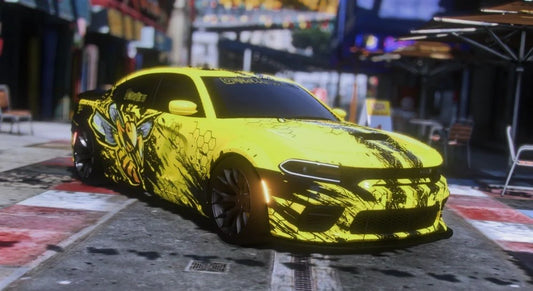 2022 Dodge Charger Scatpack Magic Outside 305 (Animation Sunroof) | Playa Customs