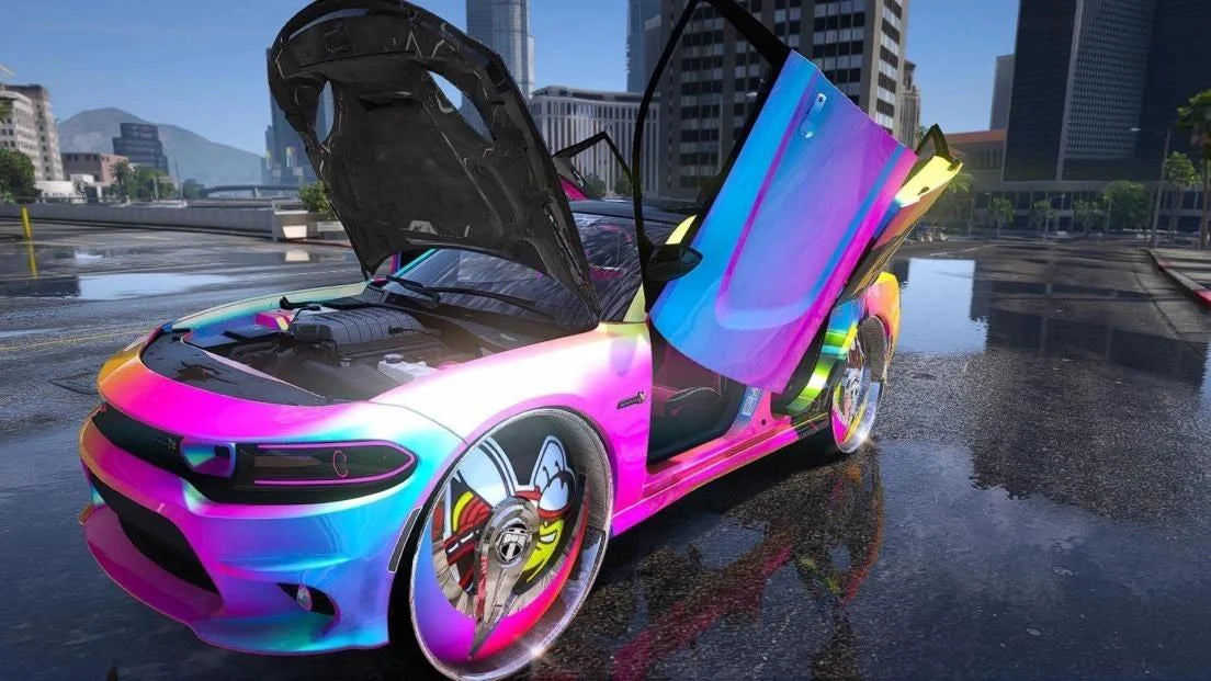 2022 Dodge Charger Scat Pack With Lambo Doors On Dubs | PNUT Customs