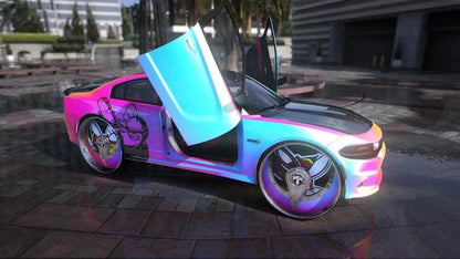 2022 Dodge Charger Scat Pack With Lambo Doors On Dubs | PNUT Customs