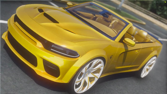 2021 Dodge Charger SRT Hellcat Convertible on Forgiatos | Nukem Custom