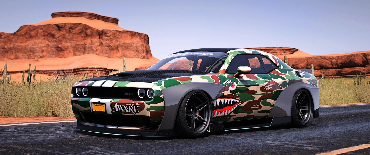 2024 Dodge Hellcat Beast Widebody Bape Edition | Cisco