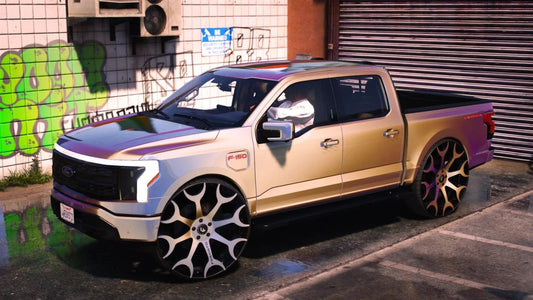 2023 Ford F-150 Lightning on Forgiatos | PNUT Customs