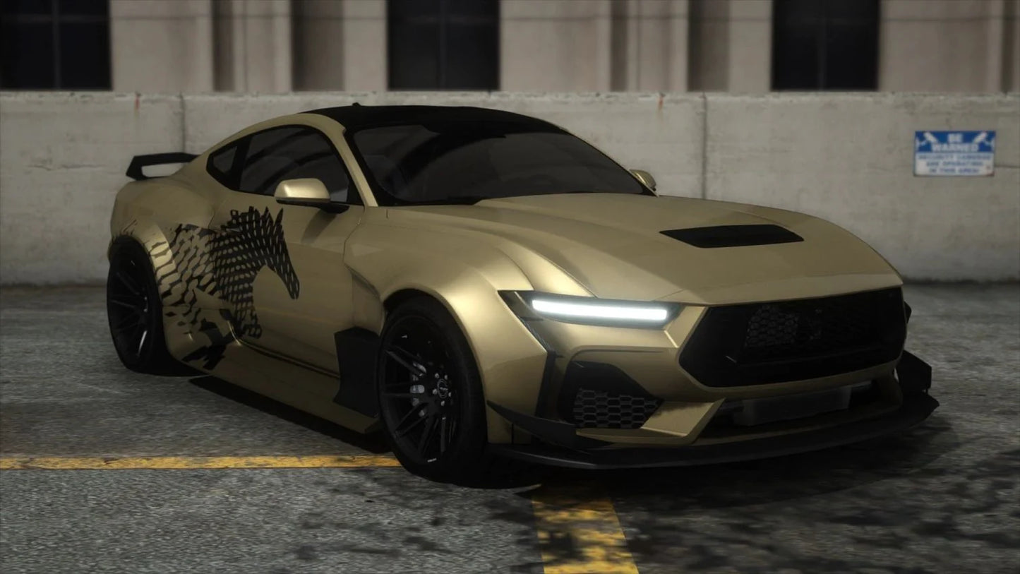 2024 Ford Mustang BradBuilds Custom (5 Liveries) | Mykes Customs