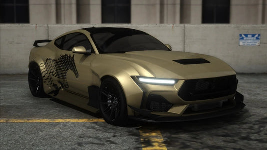 2024 Ford Mustang BradBuilds Custom (5 Liveries) | Mykes Customs