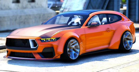 (Debadged) 2024 FORD MUSTANG DARKHORSE WIDEBODY SHOOTINGBRAKE | GG