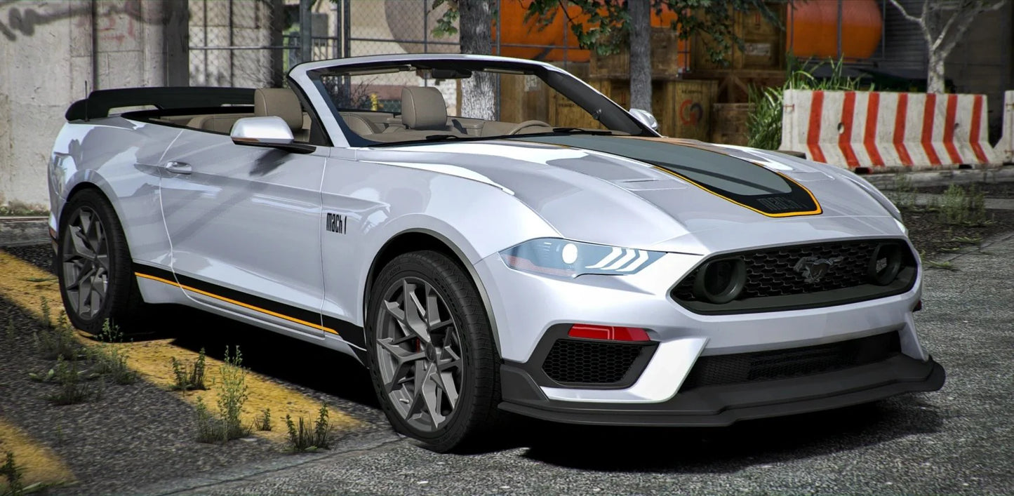 2021 Ford Mustang Mach 1 Convertible (Animated Roof) | Asyr0n