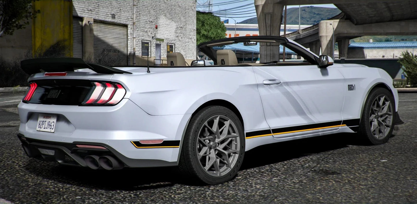 2021 Ford Mustang Mach 1 Convertible (Animated Roof) | Asyr0n