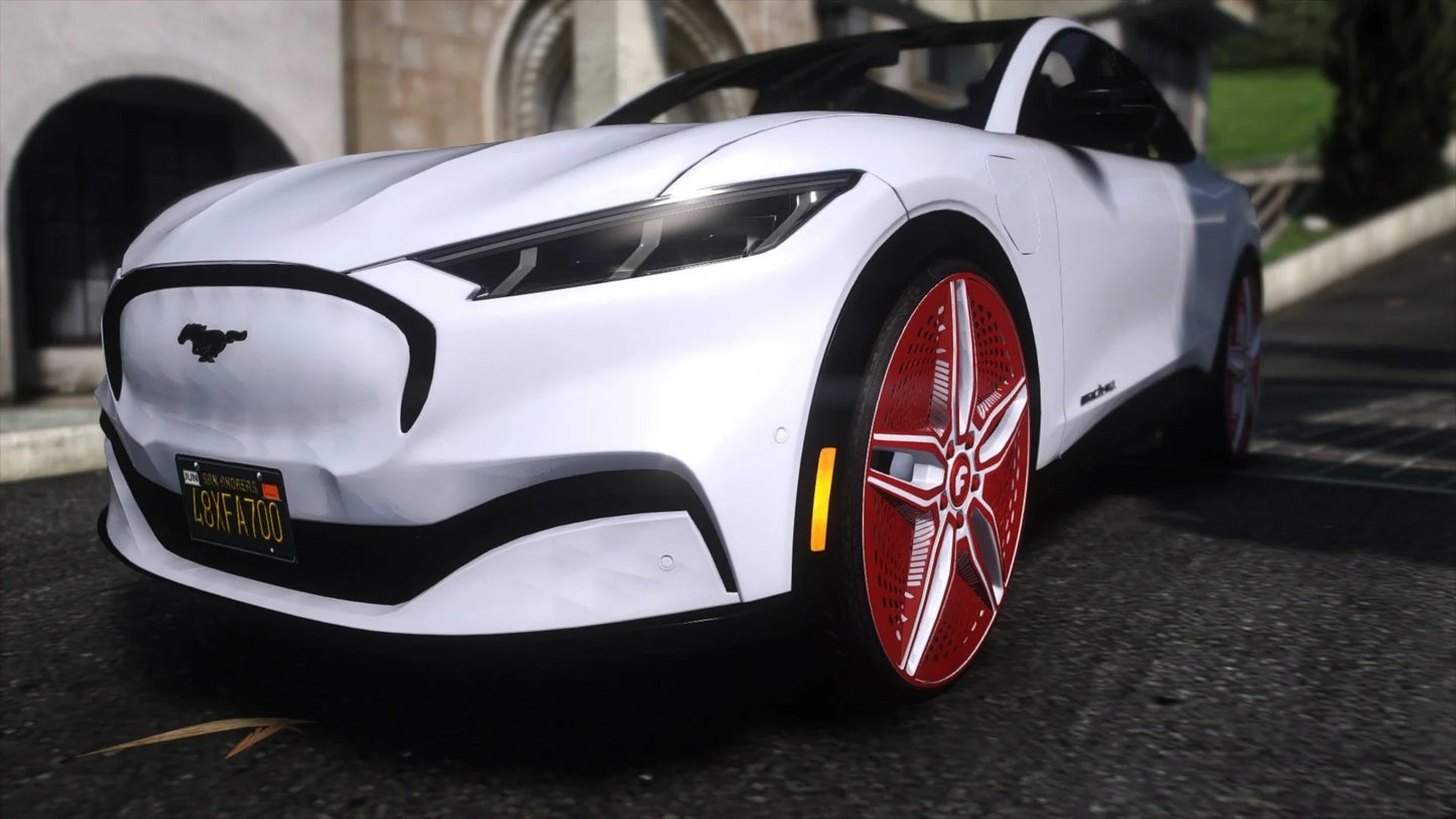 2021 Ford Mustang Mach-E on 26s Forgi EVs | Nukem Customs