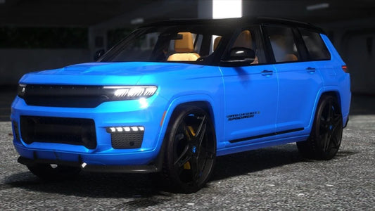 2022 Jeep Grand Cherokee L Trackhawk on Forgiatos | Bleed