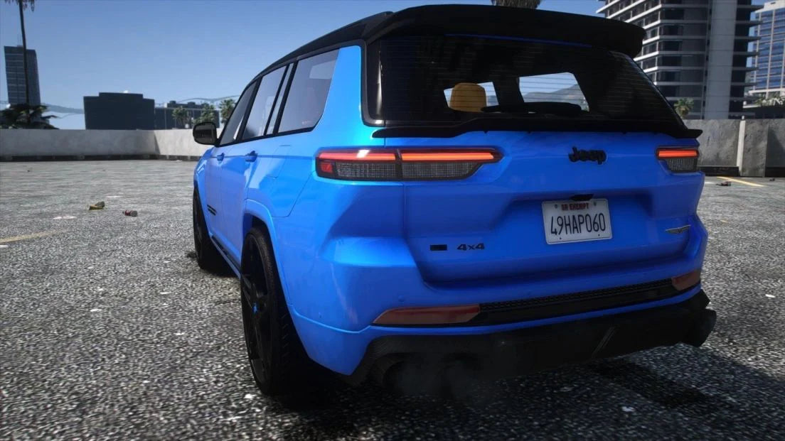 2022 Jeep Grand Cherokee L Trackhawk on Forgiatos | Bleed