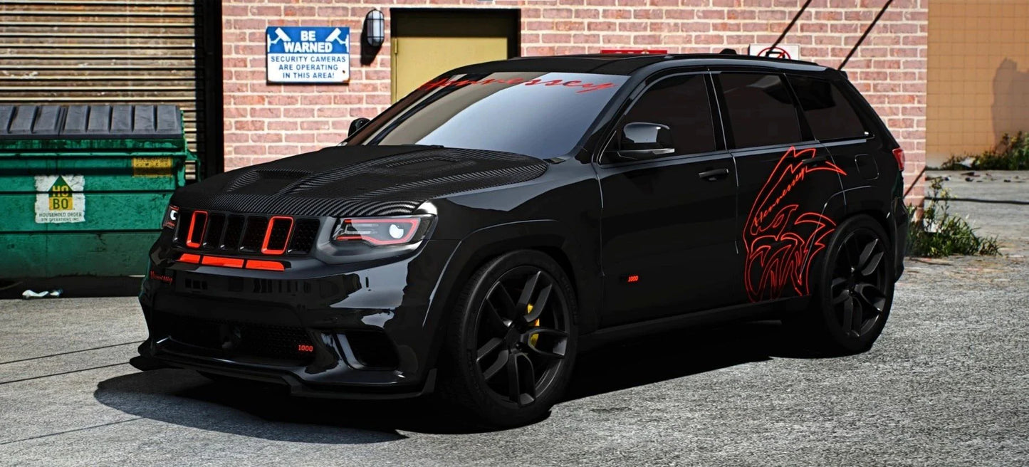 2023 Jeep Grand Cherokee Trackhawk 1000HP Hennessey Performance Redeye | 4K Customs