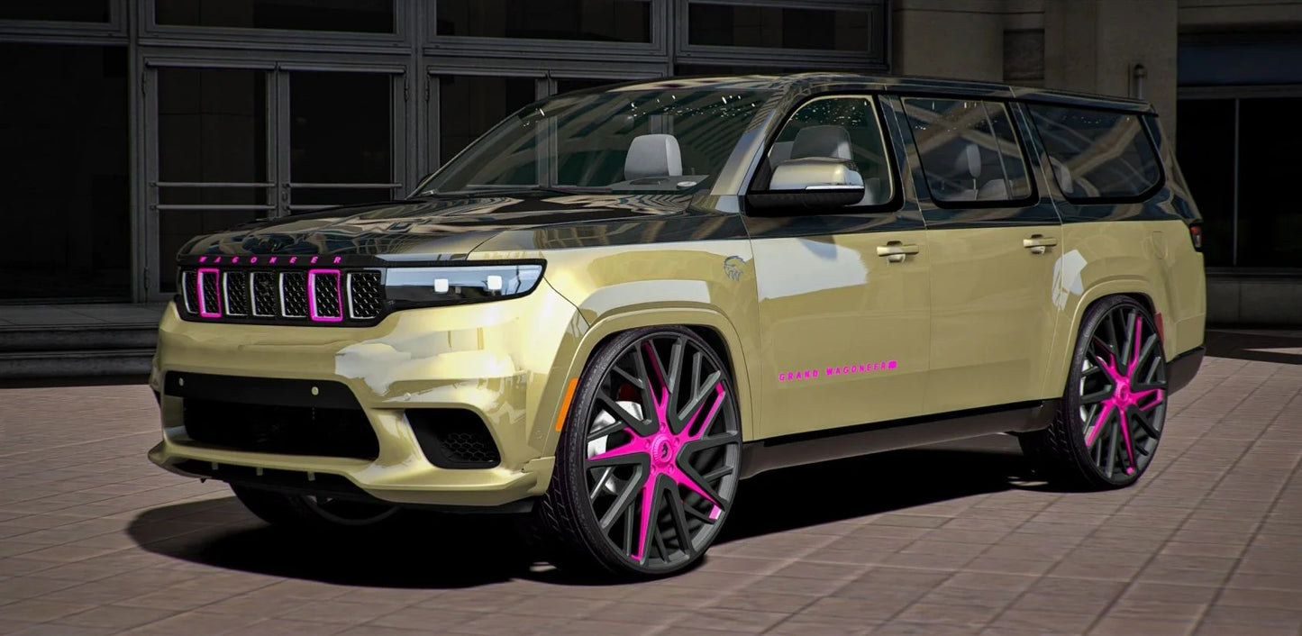 2024 JEEP Grand Wagoneer HELLHAWK on 30 Forgiatos | Mopar Mak