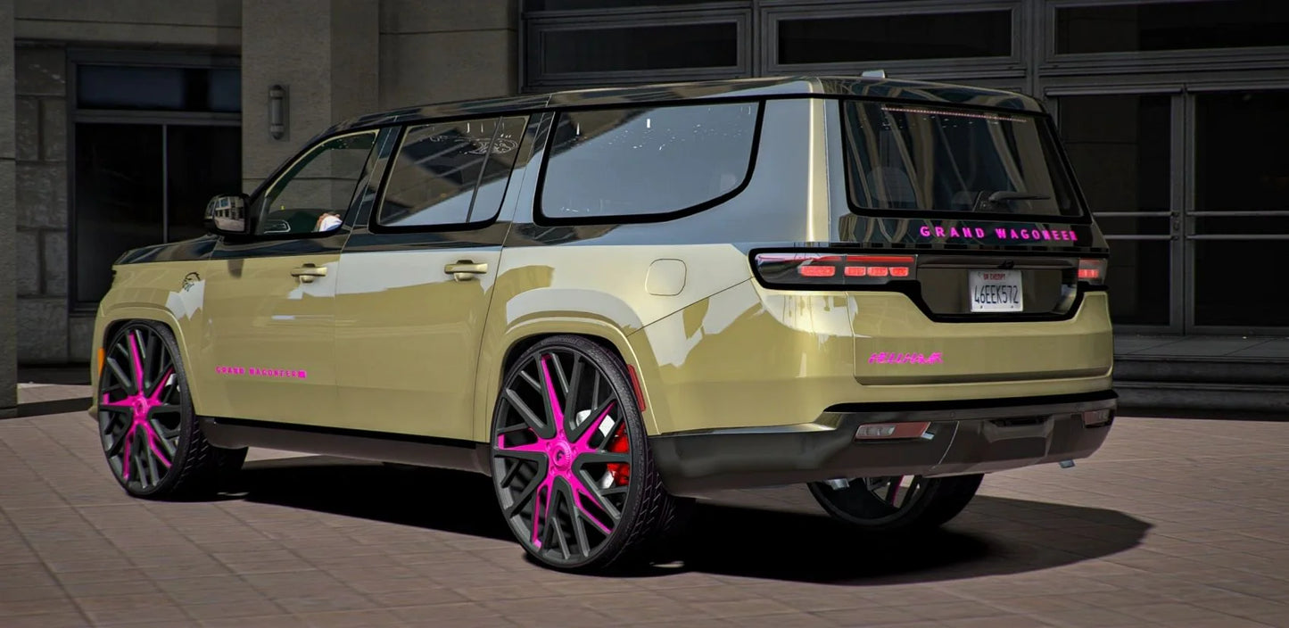 2024 JEEP Grand Wagoneer HELLHAWK on 30 Forgiatos | Mopar Mak