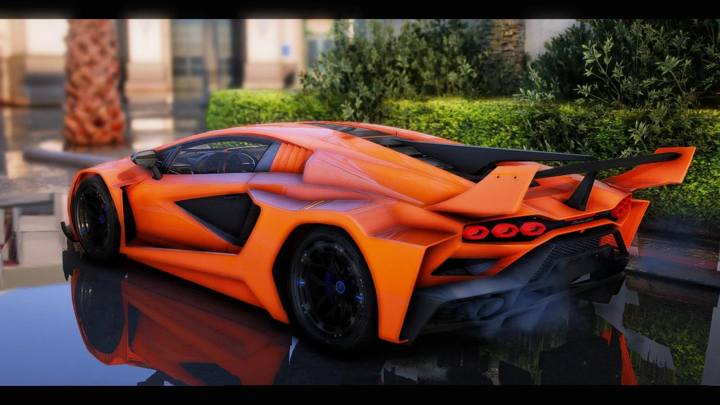 2023 Lamborghini Countach Liberty Walk Silhouette | Freebo