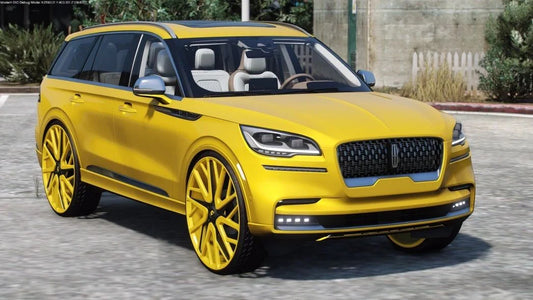 2021 Lincoln Aviator on 30" Forgis | Bleed