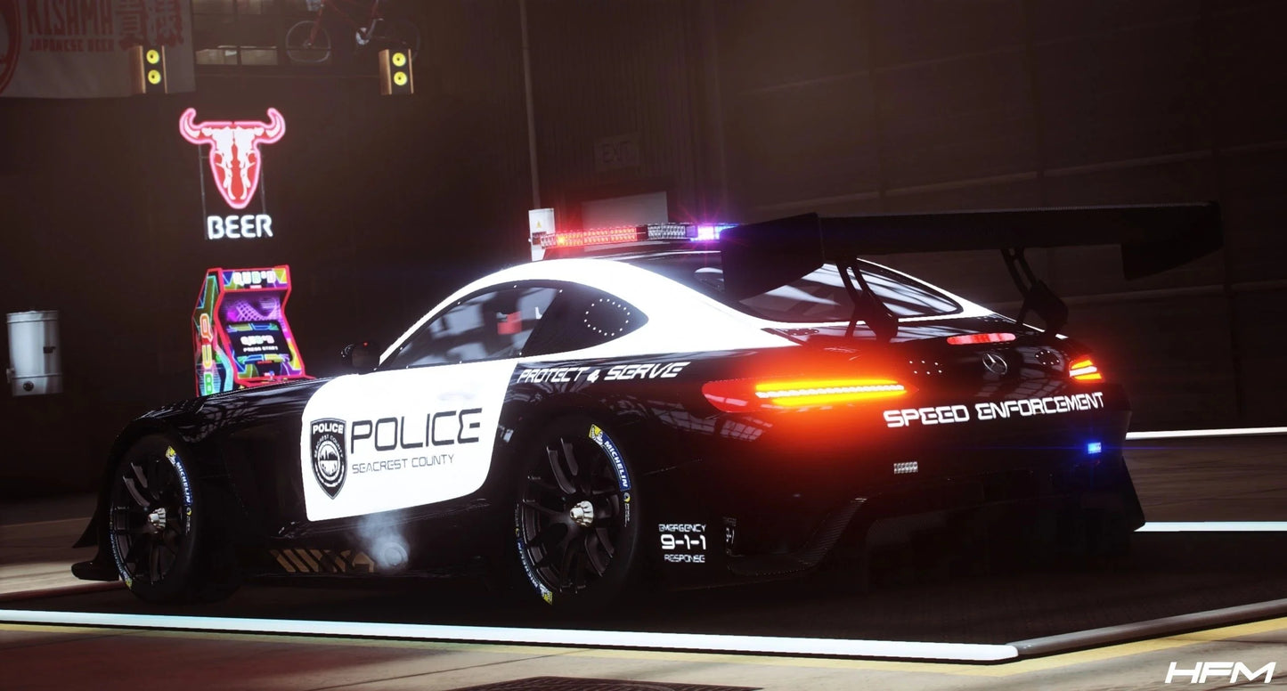 2020 Mercedes Benz AMG GT3 Police | HFM