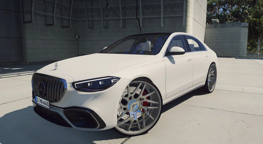 2023 Mercedes Benz S63 E On Forgiatos Bulletproof | AS Customs