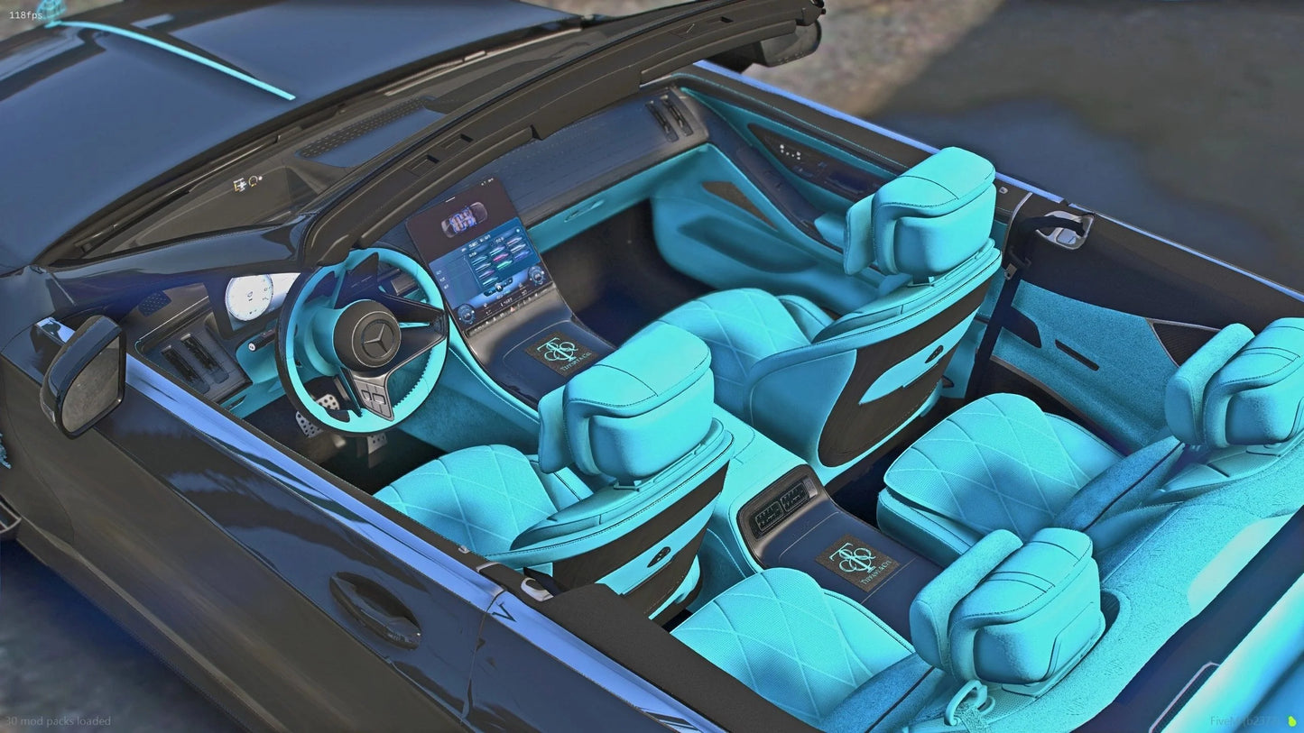 2024 Mercedes-Maybach S680 2 Door Convertible Tiffany Edition AutoRoof | Bleed