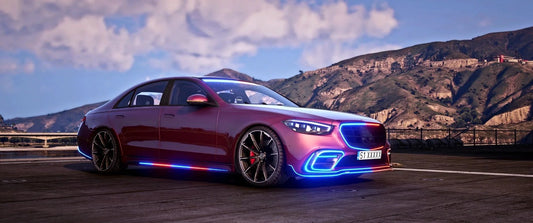 2021 Mercedes S500 B50 Police Modern Lights | Versus