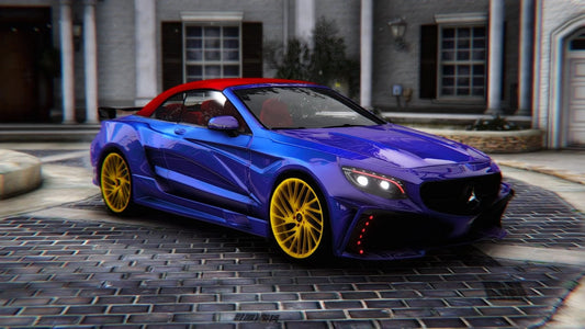 2021 Mercedes S63 AMG Squalo Widebody Autoroof | Bleed