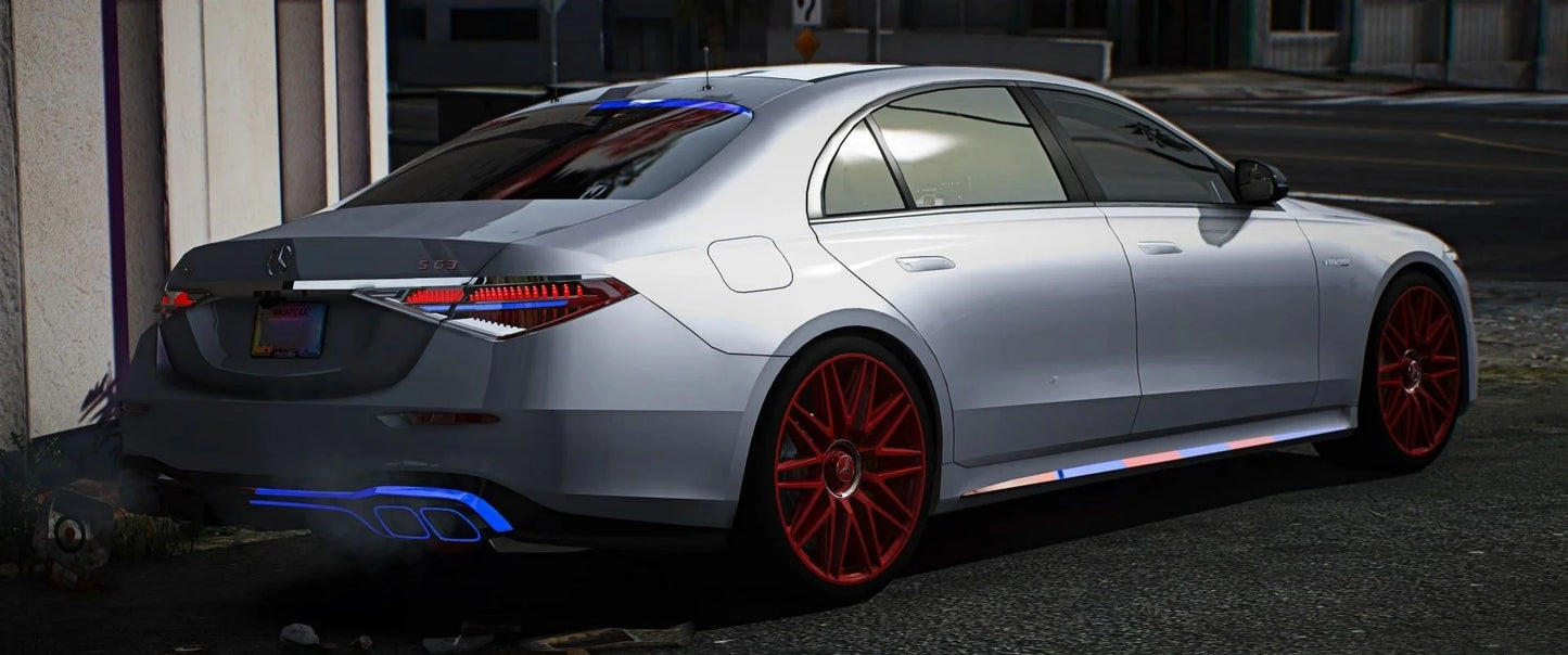 2023 Mercedes S63 AMG E Performance Police Modern Lights | Versus