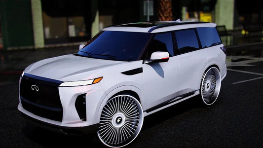 2025 Infiniti QX80 On 30" Forgiatos With Animated Sunroof | PNUT CUSTOMS