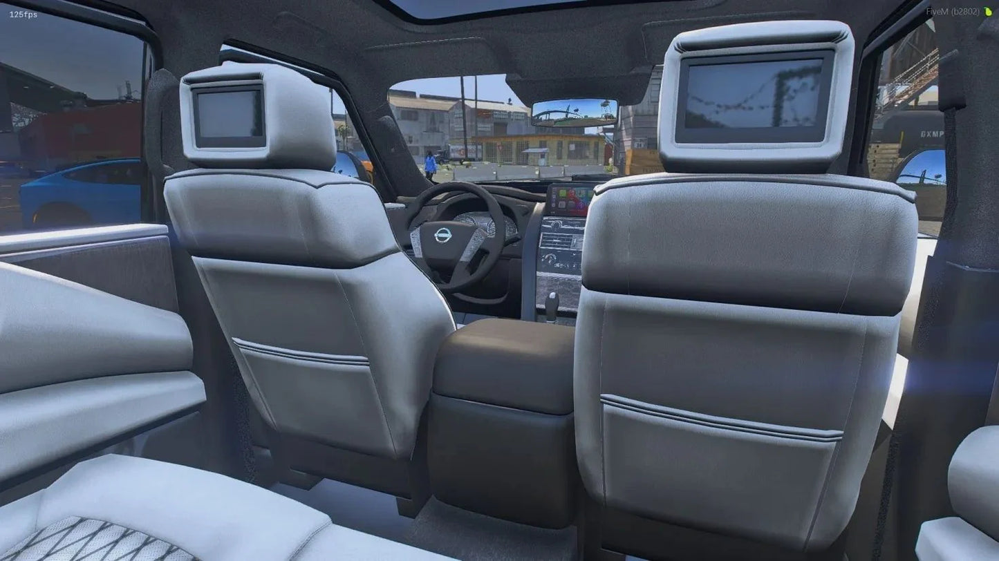 2021 Nissan Armada Black Hawk Widebody | Bleed