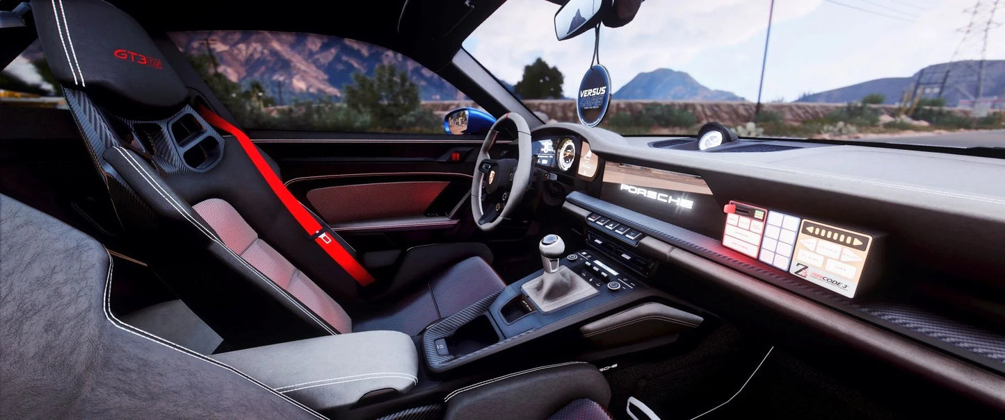 2023 Porsche 911 GT3 RS Police Modern Lights | Versus