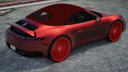 2021 Porsche 992 Carrera 4S Cabriolet on Forgis S3 Auto Roof | Nukem Customs