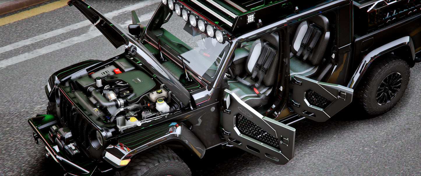 Jeep Gladiator 2020 Custom [29 Tunings Part] | Adi S_B
