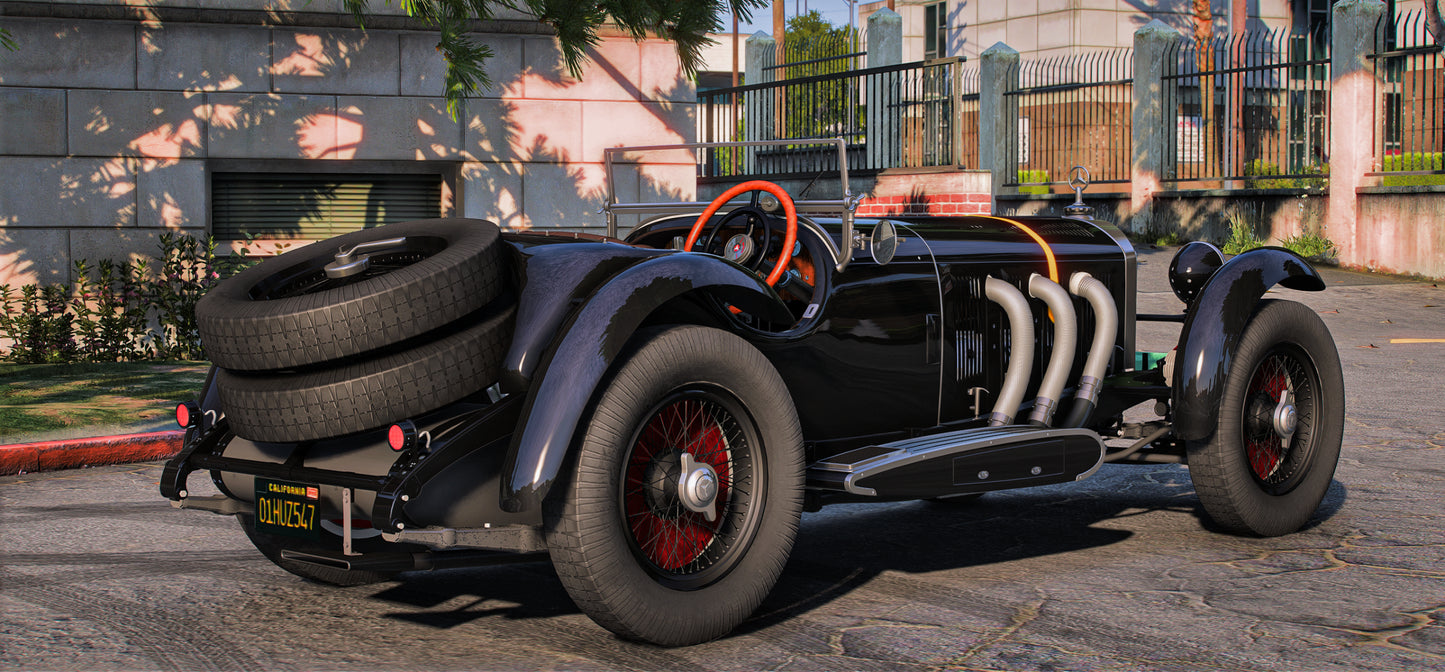 1929 Mercedes-Benz SSK Barker Roadster | GG