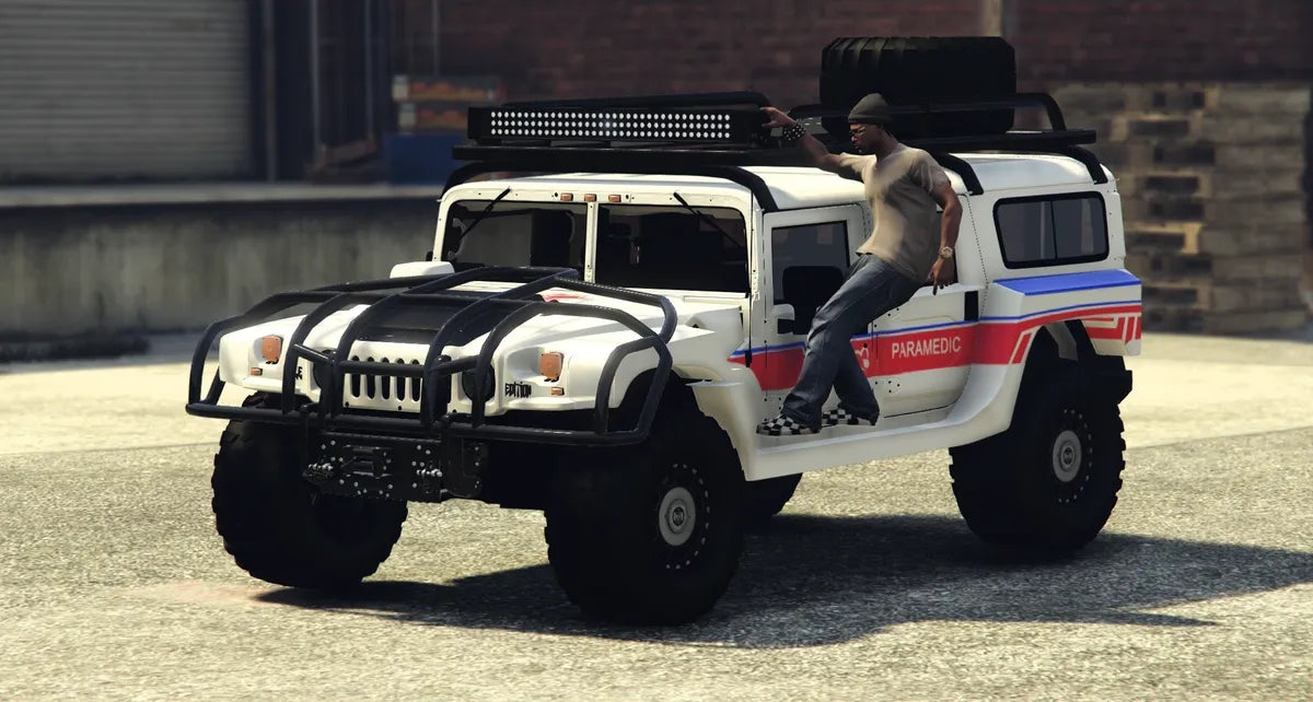 (Debadged) Hummer H1 EMS (8 Seater) | A1 Custom
