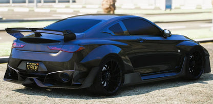 (Debadged) Infiniti Q60 Black S Hycade Edition Bulletproof | Zeed