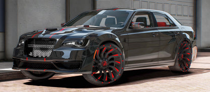 2020 Chrysler 300 SRT Hellcat on 26s | ATM Boesta