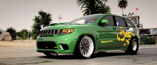 Jeep Gr Cherokee Drag 2018 (4 Liveries) | 3RR0R