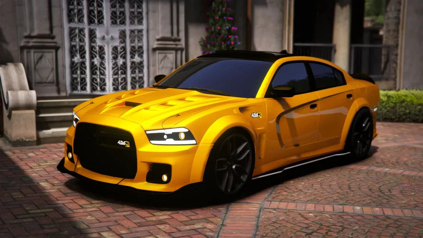 Custom 2014 Dodge Charger 426 Ghoul Hellephant Replica 6 Seater Slider | 4K Customs