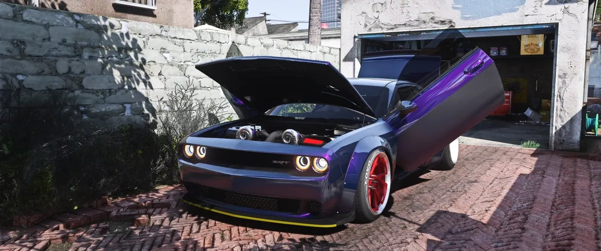 Dodge Challenger SRT Hellcat Widebody Bagged | Hawk