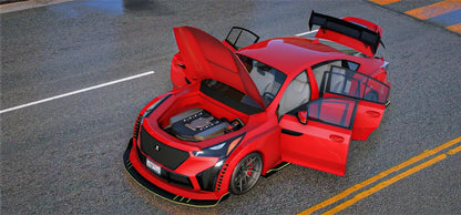 (Debadged LF) Albany Black Widow Hycade | PolyFex