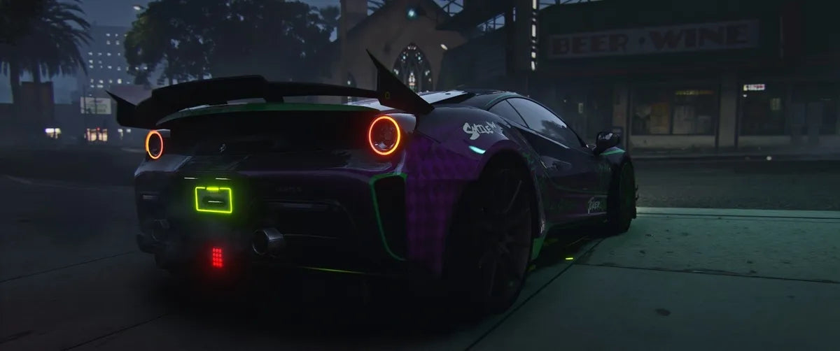 Ferrari 488 Pista Joker [Dinamic Lights] | Port Baek