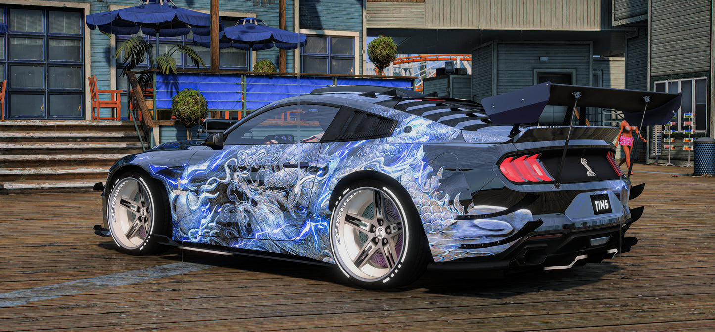 Ford Mustang Thunder Dragon [Dinamic Lights] | Apcil Garage