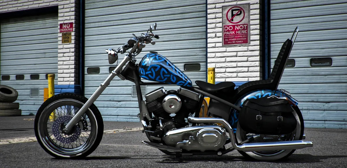 Panhead hardtail "The Dried" | AMC