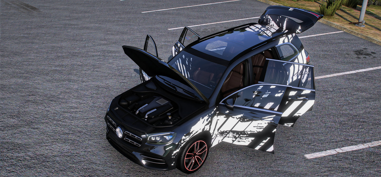 (Debadged) Mercedes GLS600 (10 Liveries) | Majestic