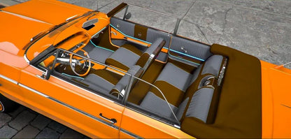 1964 Chevrolet Impal Lowrider 6 Seater Slider (Working Hydraulic) 6 Seater Slider | Unique Customs