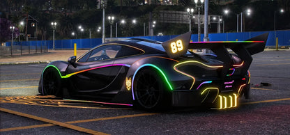 Mclaren P1 Liberty Walk Wings [Dinamic RGB Lights] | Gamer's Cafe