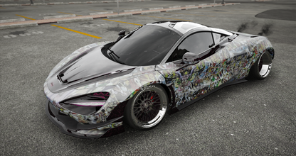 Mclaren 720s OnePiece Livery Animated | AG TEAM