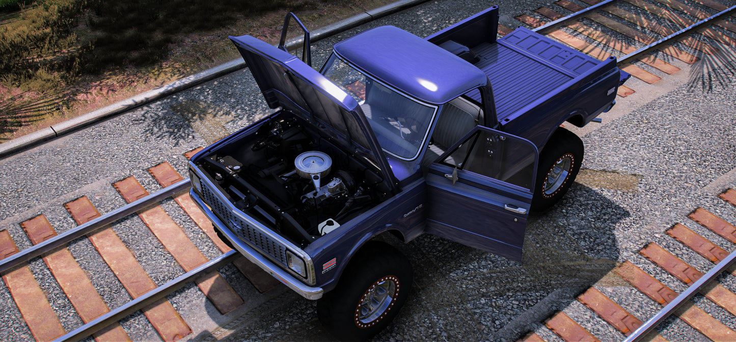 1972 Chevrolet K10 Lifted | Exotic Customs