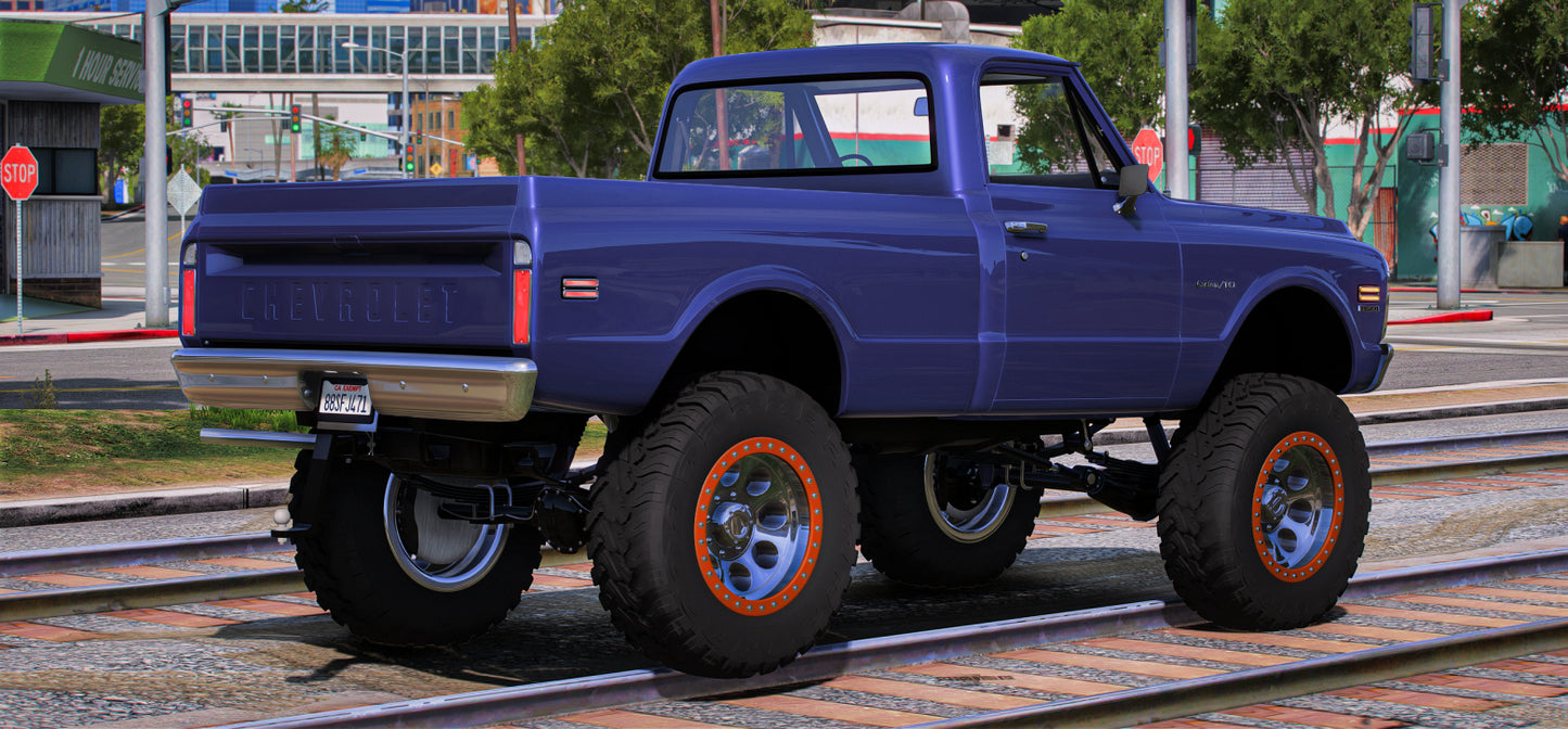 1972 Chevrolet K10 Lifted | Exotic Customs
