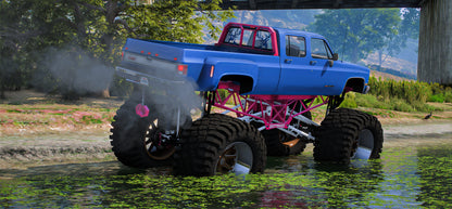 1986 GMC 2500 Crew Cab Monster Truck | Exotic Customs